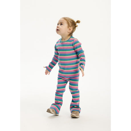 THE NEW Siblings Multi Striped Polly L_S Rib Tee
