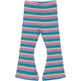 THE NEW Siblings Multi Striped Polly Flared Rib Pants