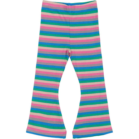 THE NEW Siblings Multi Striped Polly Flared Rib Pants
