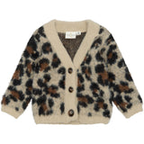 THE NEW Siblings Feather Gray AOP Pamela Jacquard Cardigan