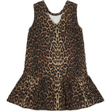 THE NEW Siblings Feather Gray AOP Paloma S_L Denim Dress