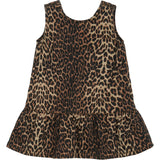 THE NEW Siblings Feather Gray AOP Paloma S_L Denim Dress