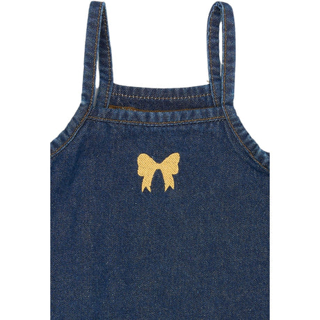 THE NEW Siblings Medium Blue Denim Raya Strap Denim Dress