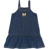 THE NEW Siblings Medium Blue Denim Raya Strap Denim Dress