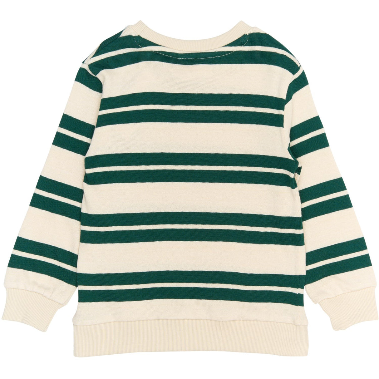 THE NEW Siblings Deep Teal Striped Robbie Knit Sweatshirt