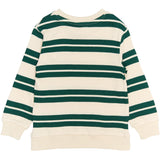 THE NEW Siblings Deep Teal Striped Robbie Knit Sweatshirt