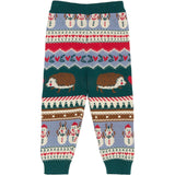 THE NEW Siblings Multi Colour Holiday Jacquard Pants