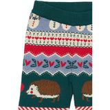 THE NEW Siblings Multi Colour Holiday Jacquard Pants
