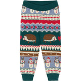 THE NEW Siblings Multi Colour Holiday Jacquard Pants
