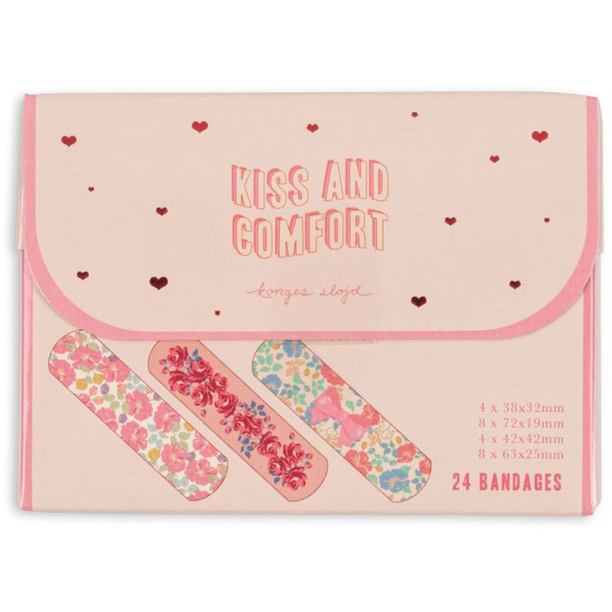 Konges Sløjd Pink Mix Kiss And Comfort Bandages