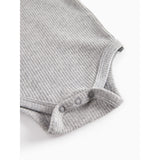 MarMar Modal Melange Light Grey Melange Plain Body LS