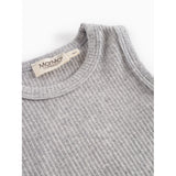 MarMar Modal Melange Light Grey Melange Body Sleeveless