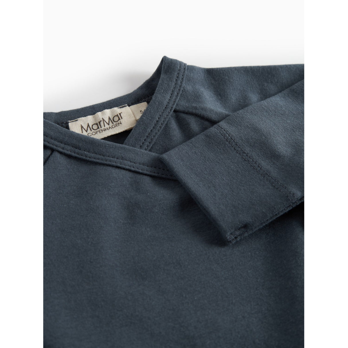 MarMar Modal New Born Blue Tut Wrap LS Blouse