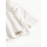 MarMar Modal New Born Gentle White Tut Wrap LS Blouse