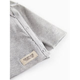 MarMar Modal New Born Light Grey Melange Tut Wrap LS Blouse