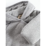 MarMar Modal New Born Light Grey Melange Rex Stroller Suit