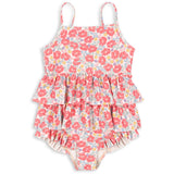 Konges Sløjd Rose Anglaise Manuca Frill Swimsuit Grs