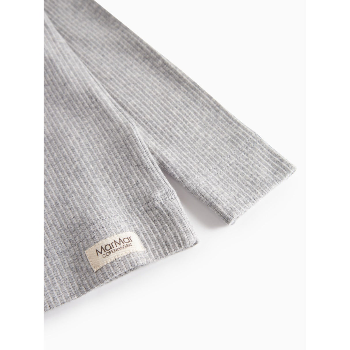 MarMar Modal Melange Light Grey Melange Plain Blouse