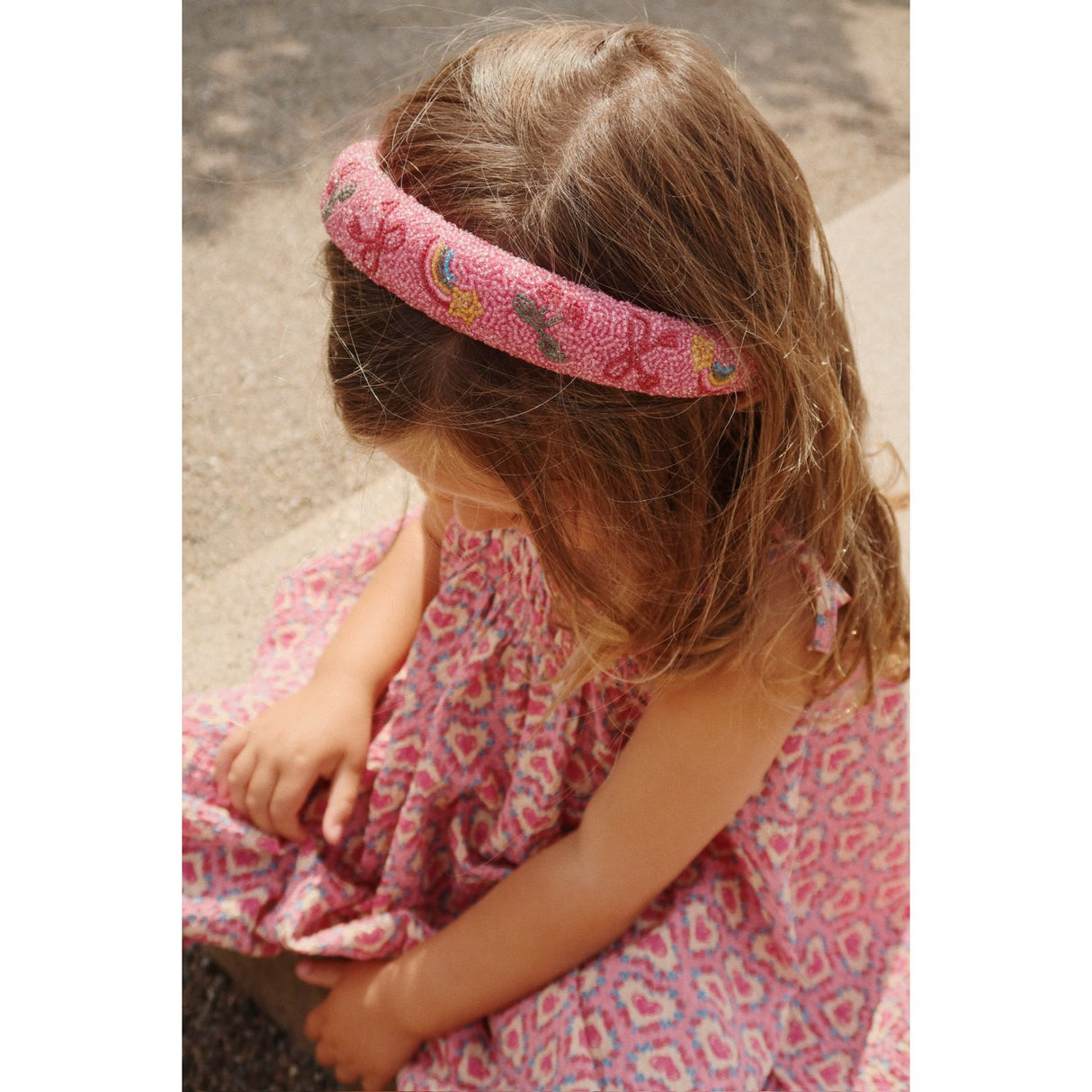 Konges Sløjd Bubblegum Beaded Hairbrace