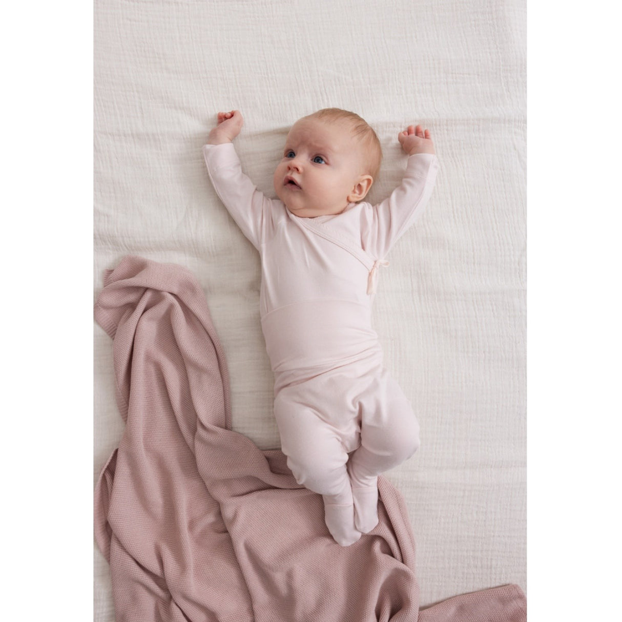MarMar Modal New Born Rosa Tut Wrap LS Blouse
