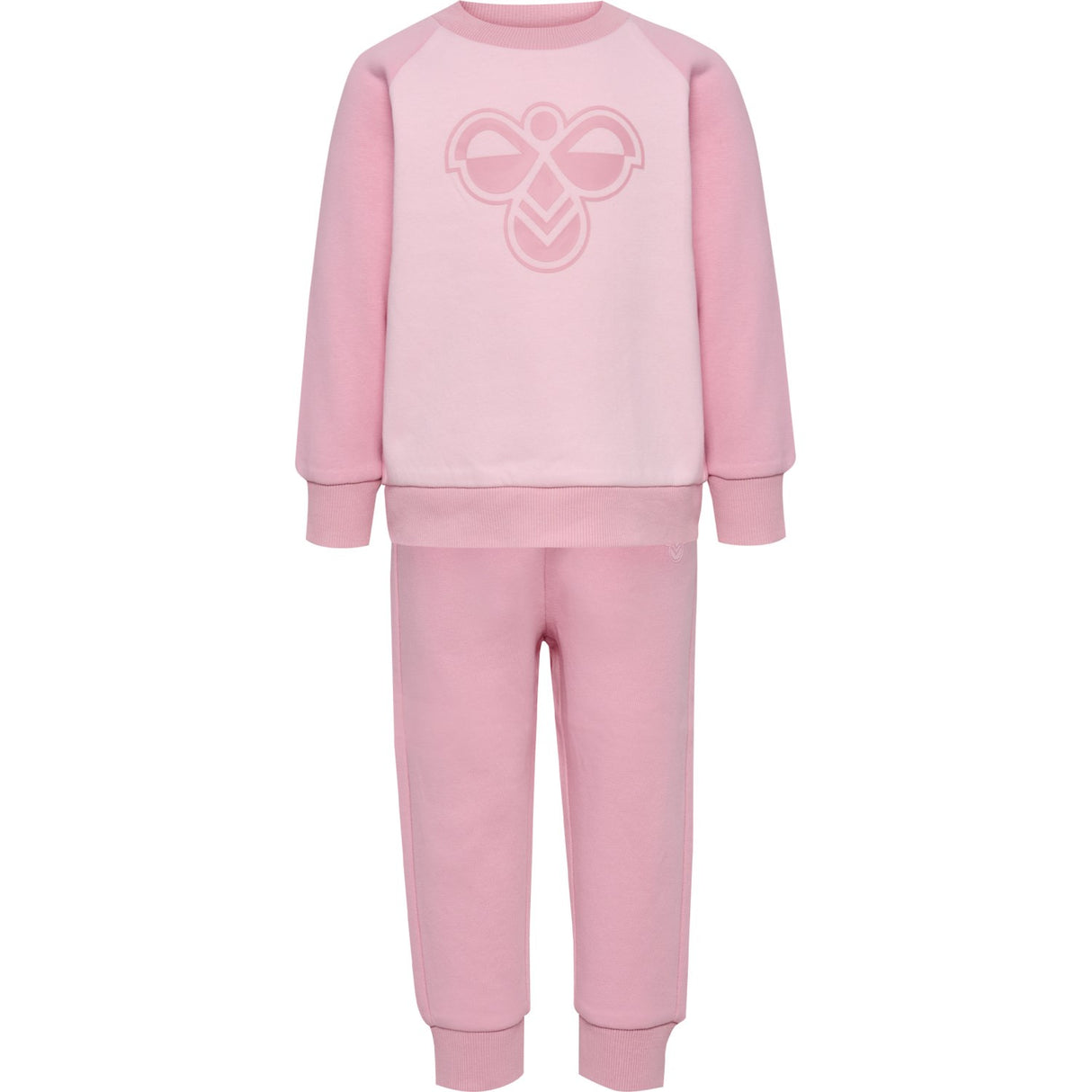 Hummel Pink Nectar Mini Reg Bumble Sweat Set