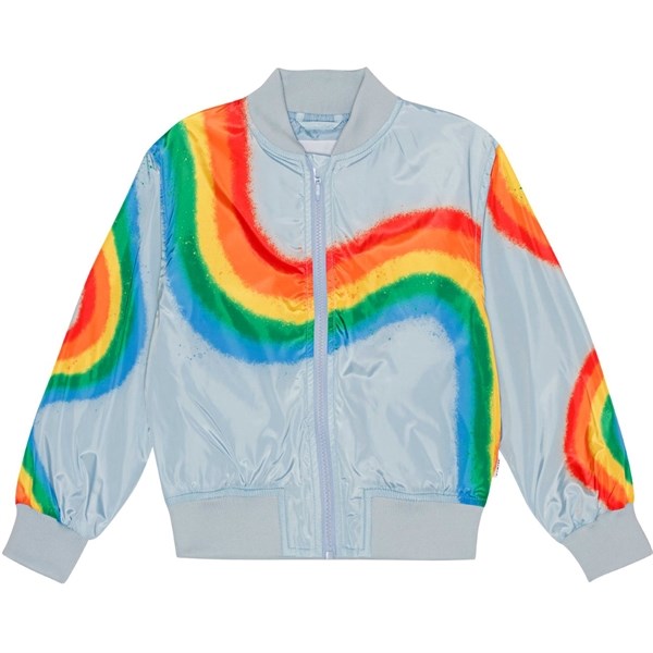 Molo Diagonal Rainbow Haliva Jacket