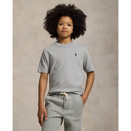 Polo Ralph Lauren Boy Short Sleeved T-shirt Andover Heather
