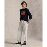 Polo Ralph Lauren Boy Long Sleeved Flag Sweater Hunter Navy