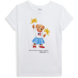Polo Ralph Lauren White Sparkle Bear T-Shirt