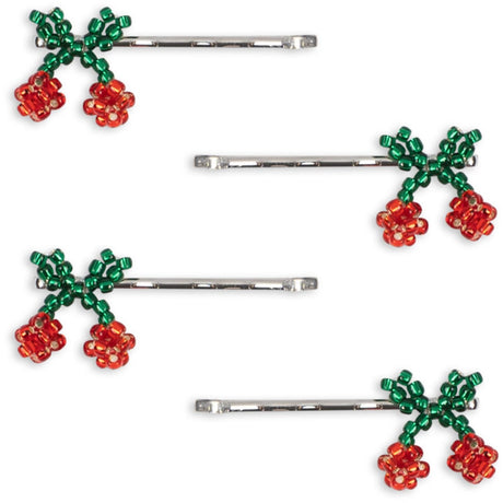 Konges Sløjd Cherry 4 Pack Mini Cherry Hair Pin
