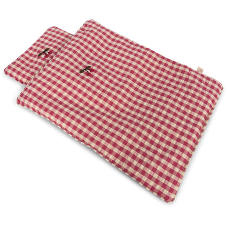 Konges Sløjd Bubblegum Check Doll Bedding