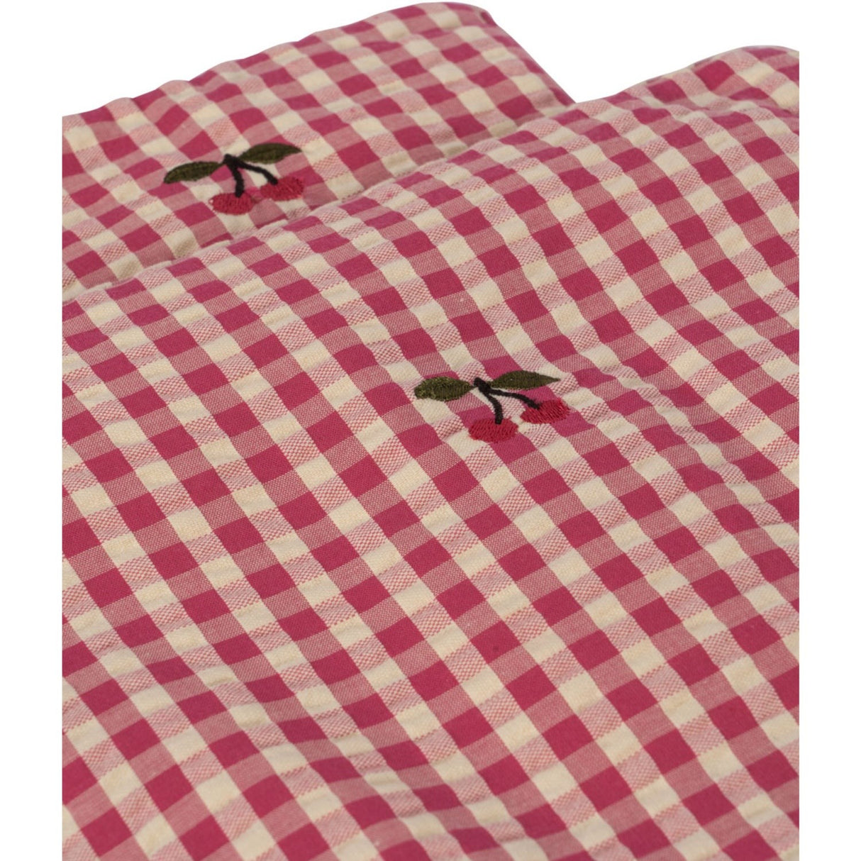 Konges Sløjd Bubblegum Check Doll Bedding