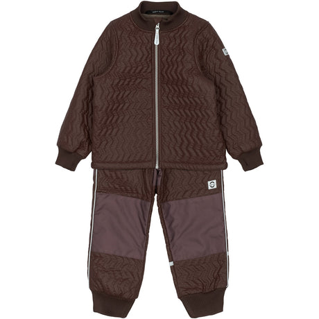 Mikk-Line French Roast Duvet Set W. Fleece