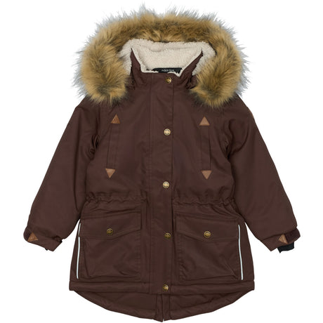 Mikk-Line French Roast Twill Nylon Girl Parca