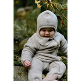 Mikk-Line Melange Offwhite Wool Fullface