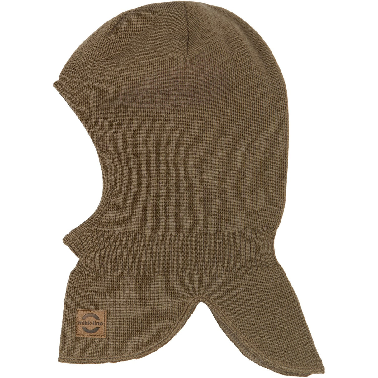 Mikk-Line Chocolate Chip Knitted Balaclava With Wool & Windstop