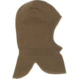Mikk-Line Chocolate Chip Knitted Balaclava With Wool & Windstop