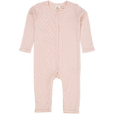 COPENHAGEN COLORS Dusty Rose Pointelle Heart Full Body