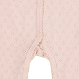 COPENHAGEN COLORS Dusty Rose Pointelle Heart Full Body