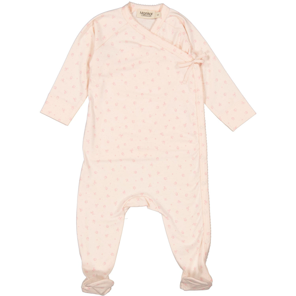 MarMar New Born Modal Smooth Print Dahlia Rubetta Romper