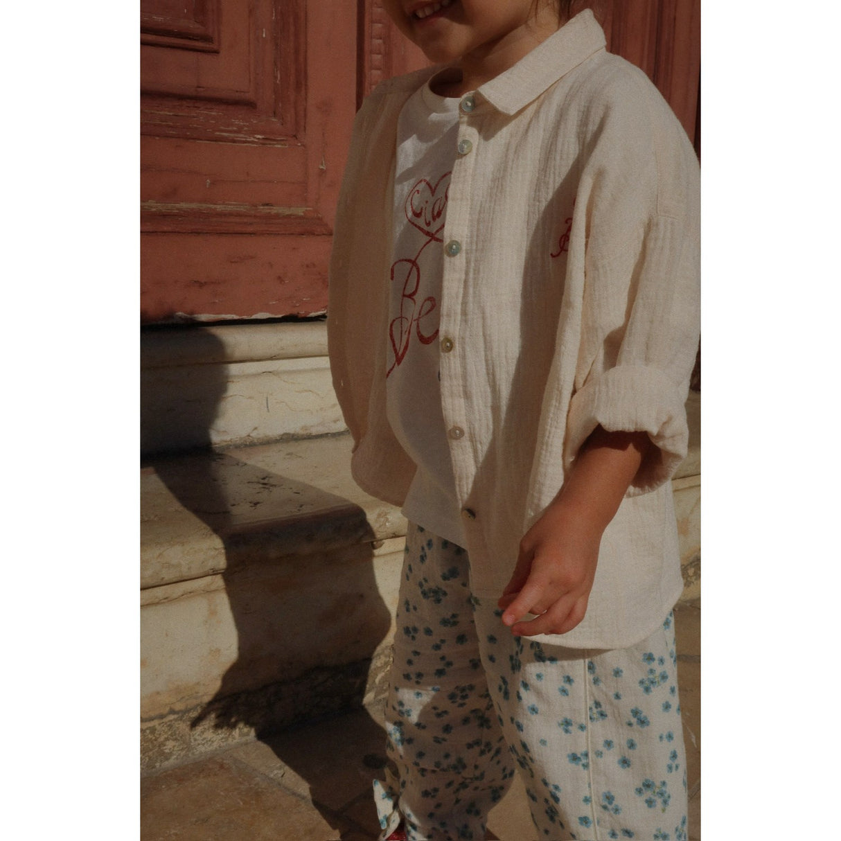 Konges Sløjd Mother Of Pearl RHW X KS Bella Shirt Gots