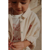 Konges Sløjd Mother Of Pearl RHW X KS Bella Shirt Gots