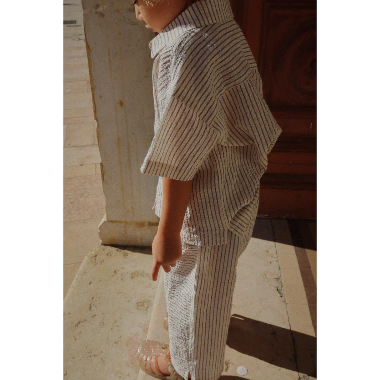 Konges Sløjd Stripe Bluie RHW X KS Duo Shirt Gots