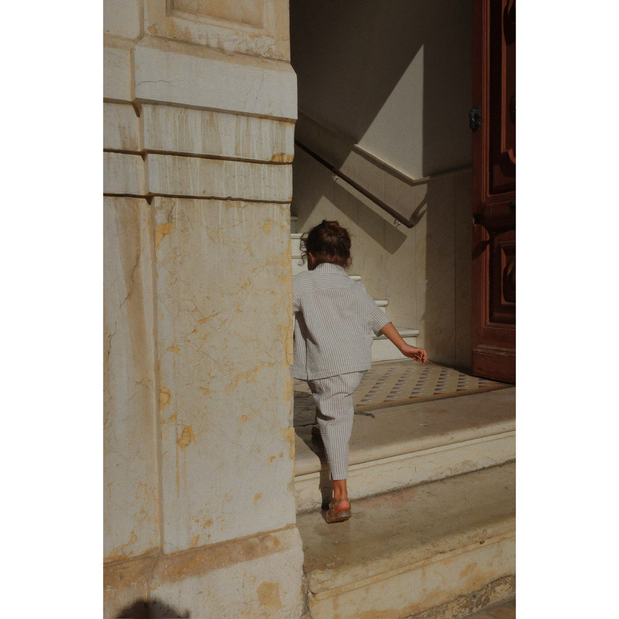 Konges Sløjd Stripe Bluie RHW X KS Duo Shirt Gots