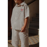 Konges Sløjd Stripe Bluie RHW X KS Duo Shirt Gots