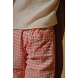 Konges Sløjd Peach Blossom Check RHW X KS Bella Pants Gots