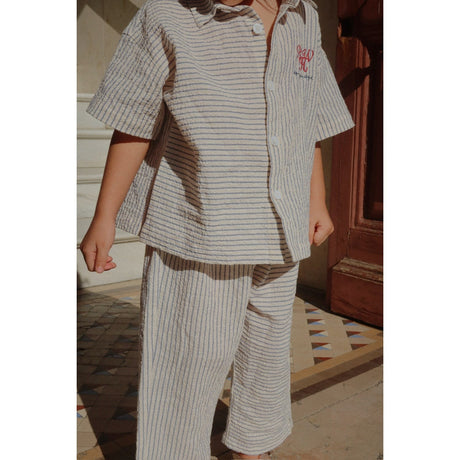 Konges Sløjd Stripe Bluie RHW X KS Duo Pants Gots