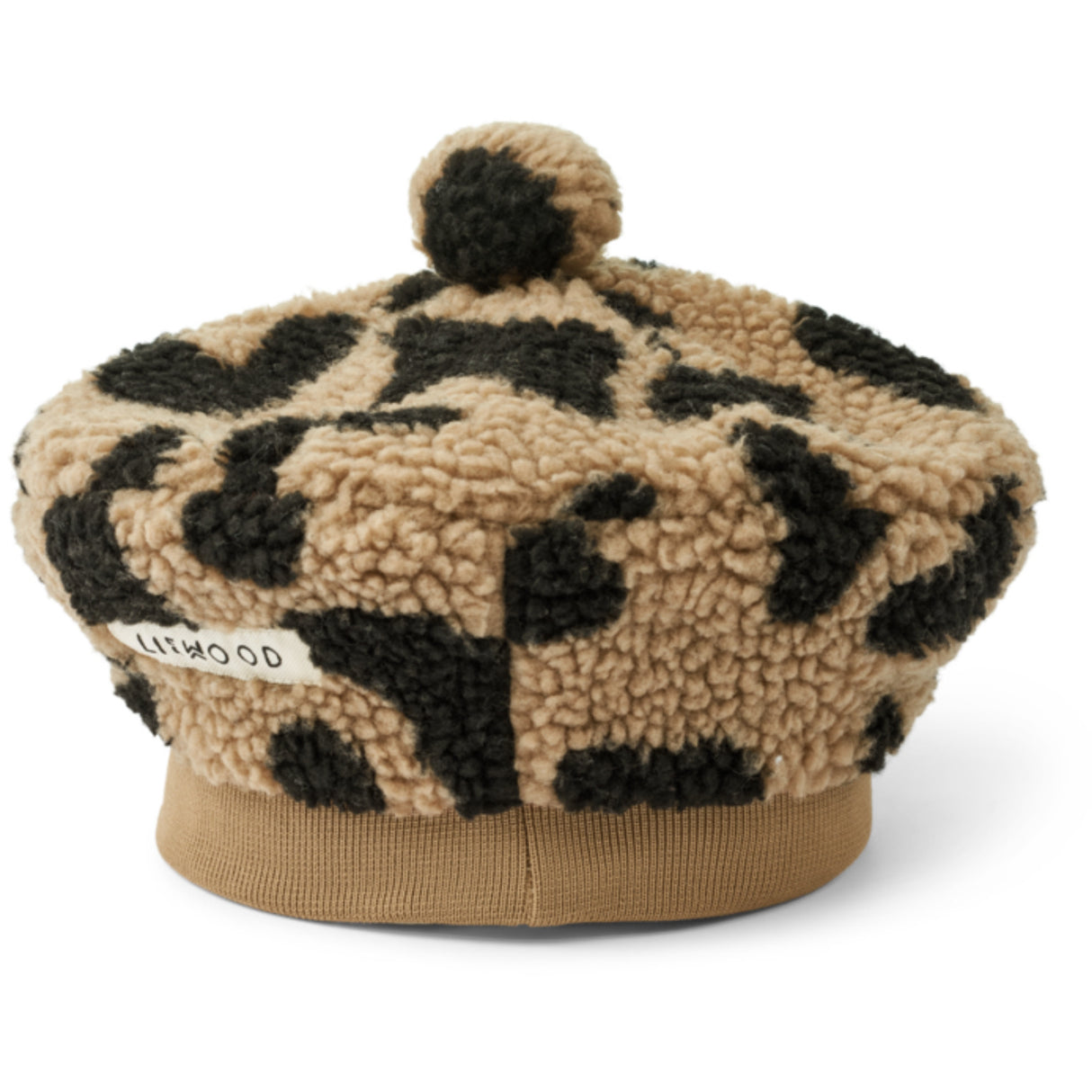 LIEWOOD Mega Leo / Oat Mix Poplar Pile Beret Hat