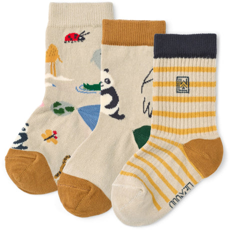 LIEWOOD Around The World / Sandy Silas Socks 3-Pack