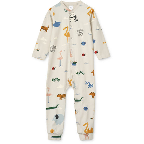LIEWOOD Around The World / Sandy Birk Printed Pyjamas Jumpsuit